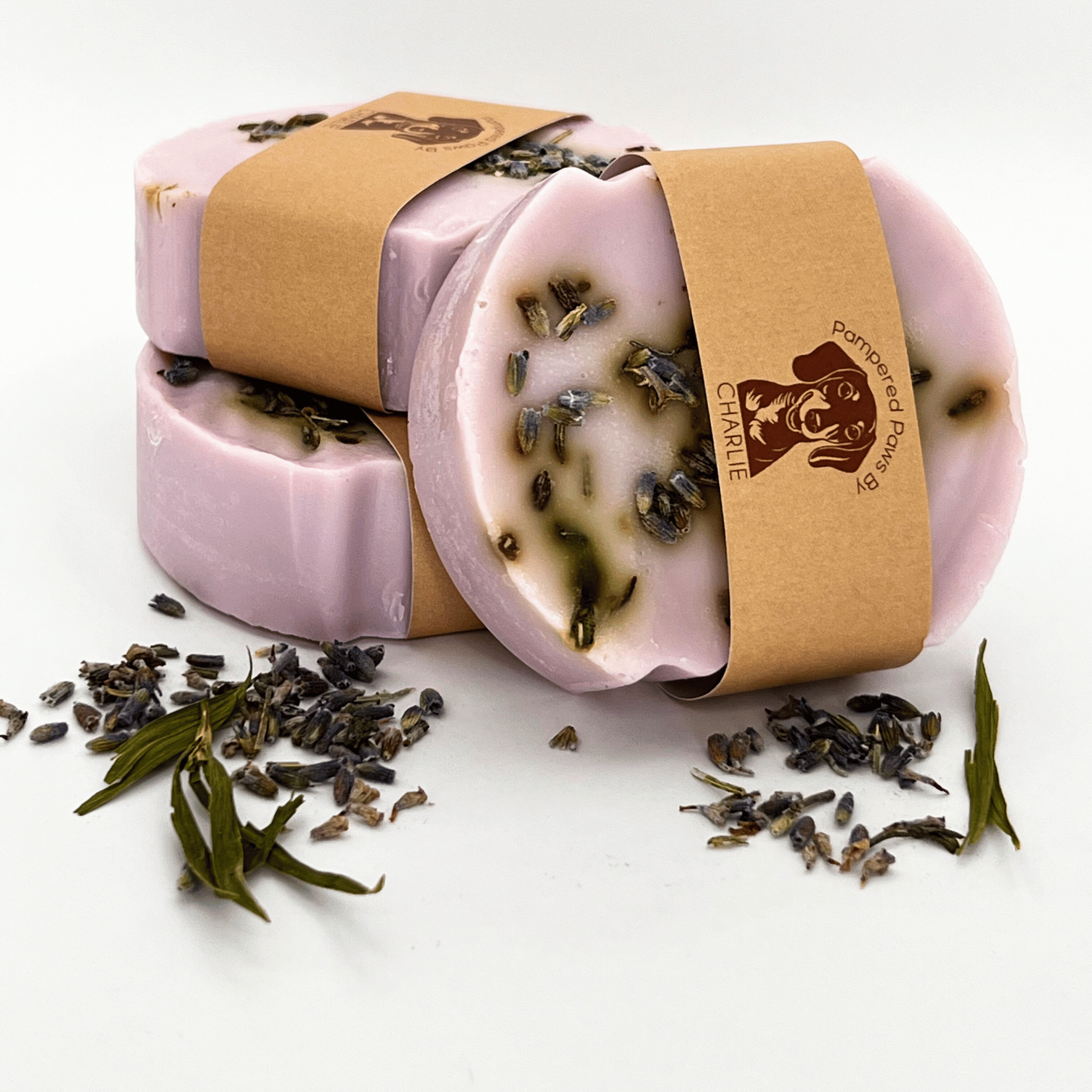 Lavender Petals Soap Bar for Dogs